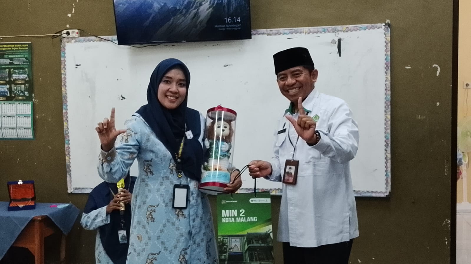 Inspirasi Google Reference School, MIN 2 Kota Malang Kunjungi MI Darul Ulum Karangpandan