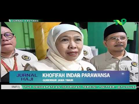 Jemaah Calon Haji Jatim Menuju Baitullah, Khofifah Lepas Keberangkatan Kloter Pertama