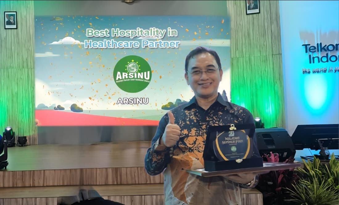 Asosiasi RSNU Terima Yakes Partner Award 2026 dari Telkom Indonesia