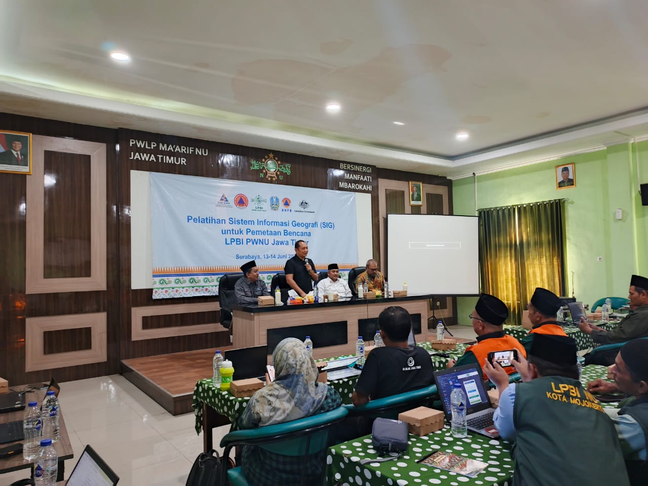 LPBI NU Jatim Perkuat Kapasitas Relawan melalui Pelatihan GIS Kebencanaan