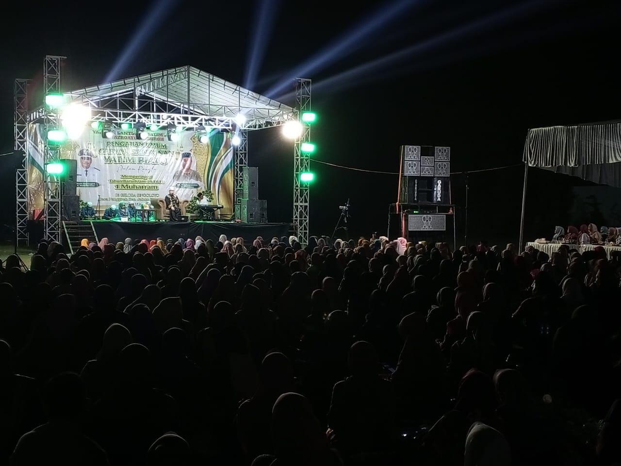 Momentum 1 Muharram, Yayasan Mazroatul Akhiroh Santuni 83 Anak Yatim dan Piatu