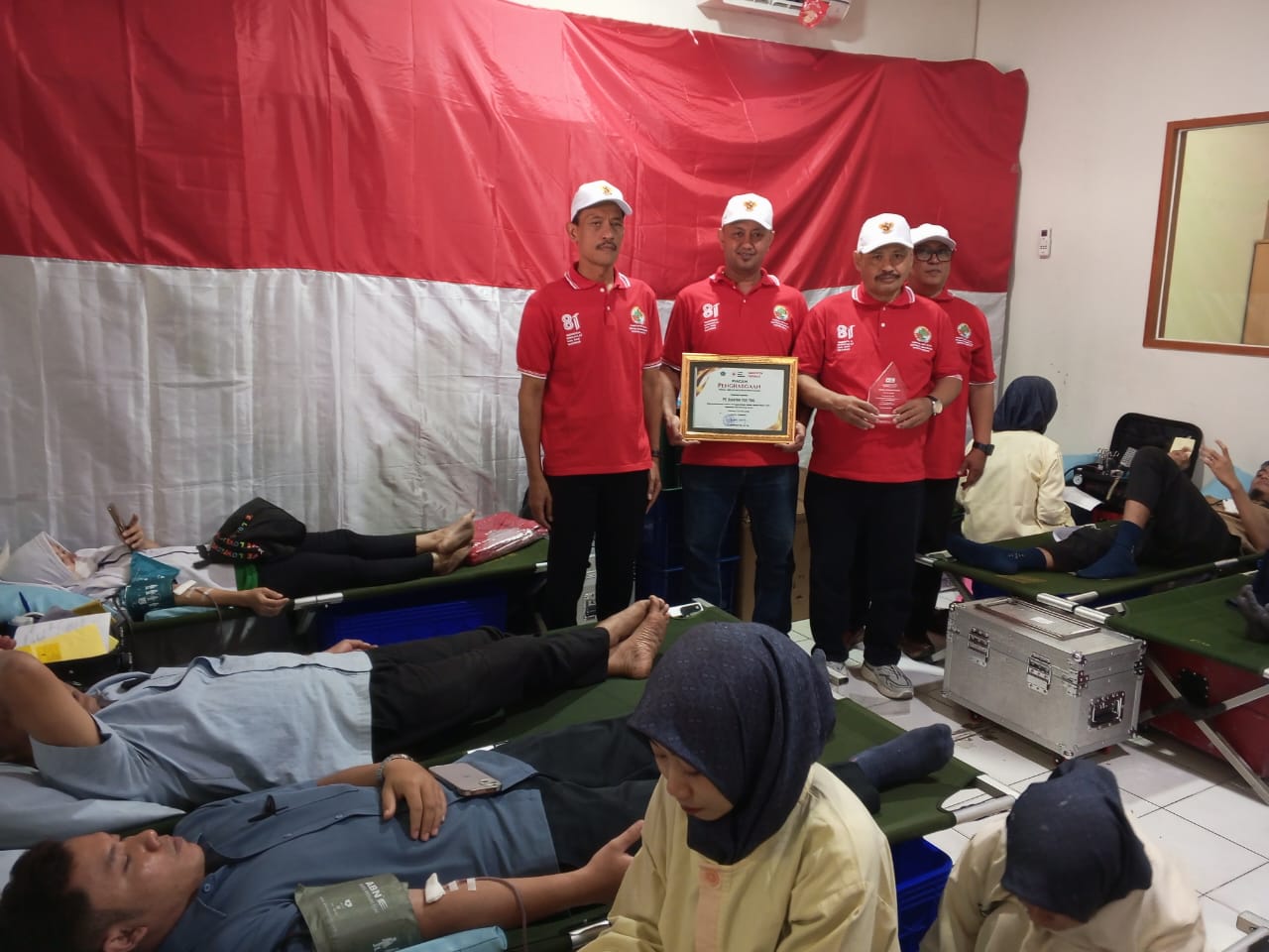 Konsisten Gelar Aksi Donor Darah, Kopkar Sukses PT Siantar Top Sidoarjo Raih  Predikat Peringkat 1 Dari Bupati Sidoarjo.