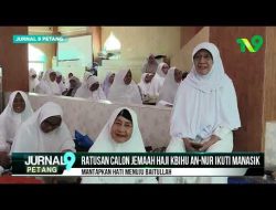 Mantapkan Hati Menuju Baitullah, Ratusan Calon Jemaah Haji KBIHU An-Nur Ikuti Manasik